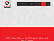 Tablet Screenshot of elektroserwis.pl